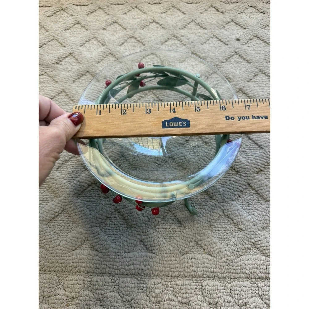 2002 Portfolio PFALTZGRAFF Accents Winterwood POTPOURRI BOWL ITEM #23371 Holly